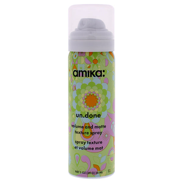 Amika Un Done Volume and Matte Texture Spray by Amika for Unisex - 1 oz Hairspray