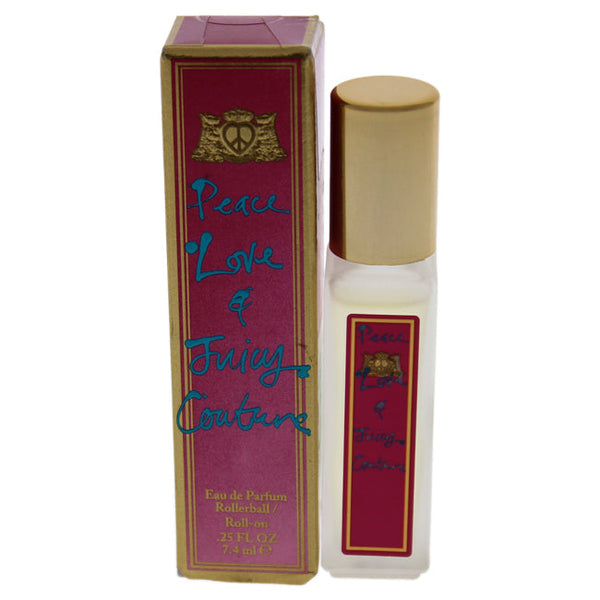 Juicy Couture Peace Love and Juicy Couture by Juicy Couture for Women - 7.4 ml EDP Rollerball (Mini)