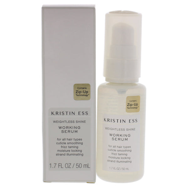 Kristin Ess Weightless Shine Working Serum by Kristin Ess for Unisex - 1.7 oz Serum