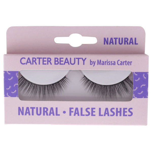 Carter Beauty False Lashes - Natural by Carter Beauty for Women - 1 Pair Eyelashes