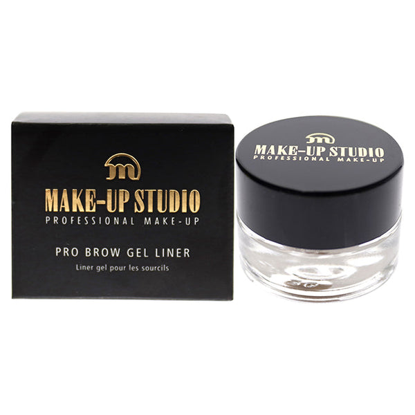 Make-Up Studio Pro Brow Gel Liner - Dark by Make-Up Studio for Women - 0.17 oz Eyebrow Gel