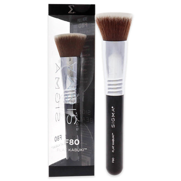 SIGMA Beauty Flat Kabuki Brush - F80 by SIGMA Beauty for Women - 1 Pc Brush