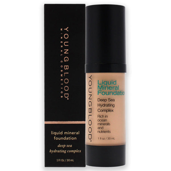 Youngblood Liquid Mineral Foundation - Bisque by Youngblood for Women - 1 oz Foundation