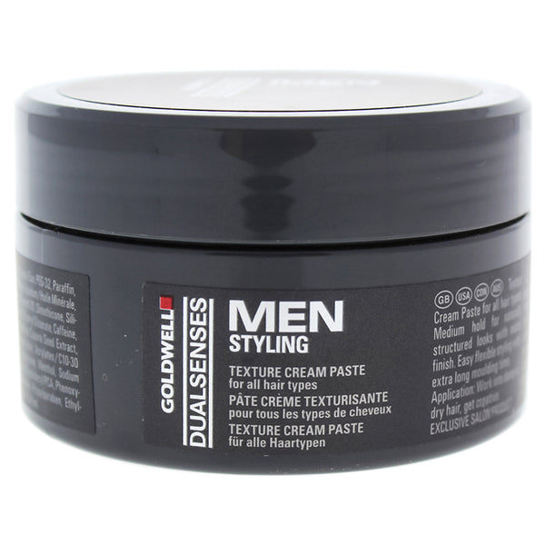 Goldwell Dualsenses For Men Texture Cream Paste by Goldwell for Men - 3.3 oz Cream