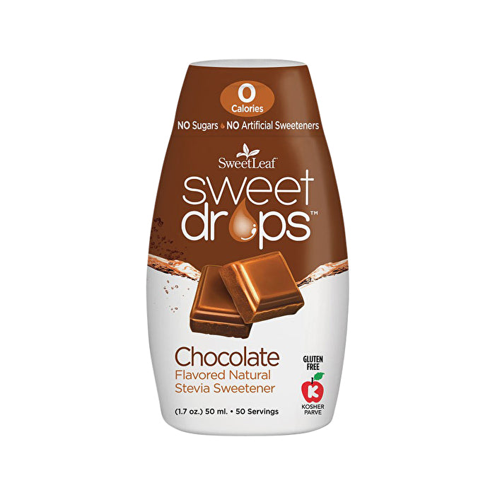 Sweet Leaf Sweet Drops Stevia Liquid Chocolate Squeeze Pack 50ml