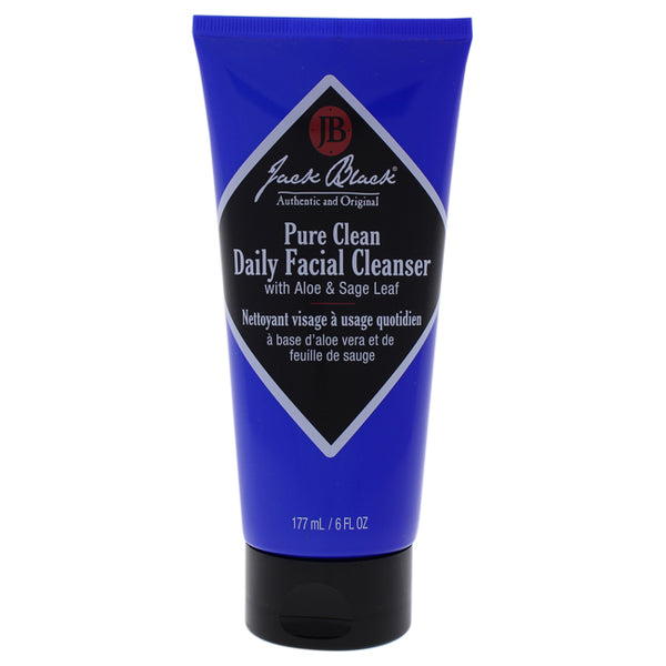 Jack Black Pure Clean Daily Facial Cleanser by Jack Black for Men - 6 oz Cleanser
