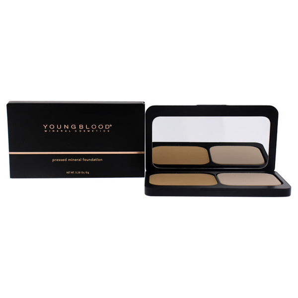Youngblood Pressed Mineral Foundation - Warm Beige by Youngblood for Women - 0.28 oz Foundation