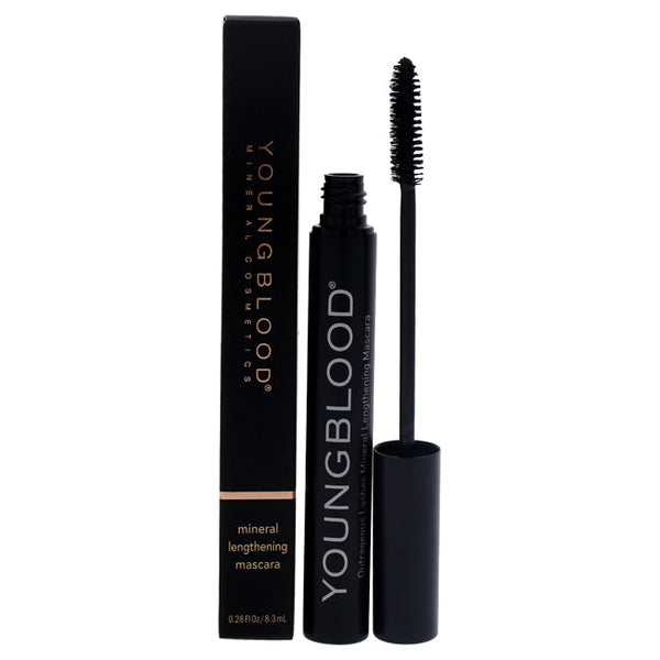 Youngblood Outrageous Lashes Mineral Lengthening Mascara - Blackout by Youngblood for Women - 0.28 oz Mascara