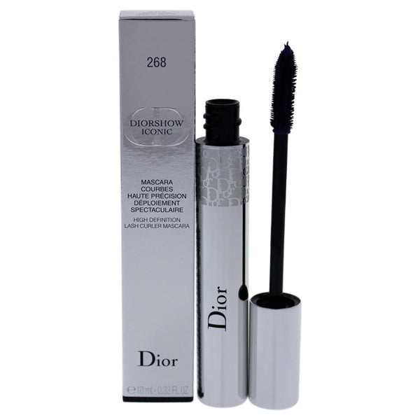 Christian Dior DiorShow Iconic High Definition Lash Curler Mascara - # 268 Navy Blue by Christian Dior for Women - 0.33 oz Mascara