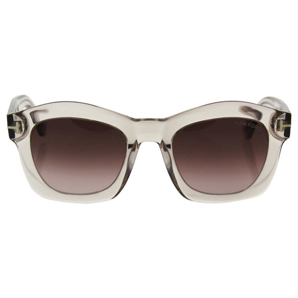 Tom Ford Tom Ford TF431 74S Greta - Transparent Pink/Burgundy by Tom Ford for Women - 50-21-140 mm Sunglasses
