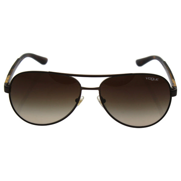 Vogue Vogue VO3997S 934/13 - Brushed Brown/Brown Gradient by Vogue for Women - 58-14-135 mm Sunglasses