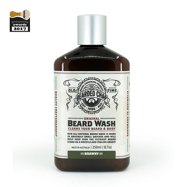 The Bearded Chap Original Beard Wash 250ml - Brawny