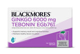 Blackmores Ginkgo 6000mg Tebonin 30 Tablets