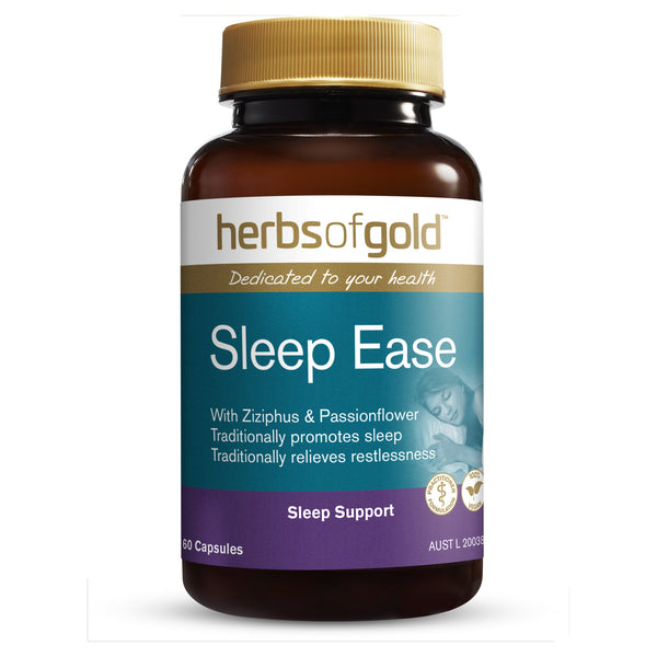 Herbs of Gold Sleep Ease 60 Vege Capsules