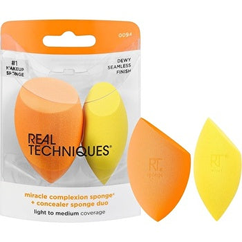 Real Techniques Miracle Complexion Sponge And Miracle Concealer Sponge Duo