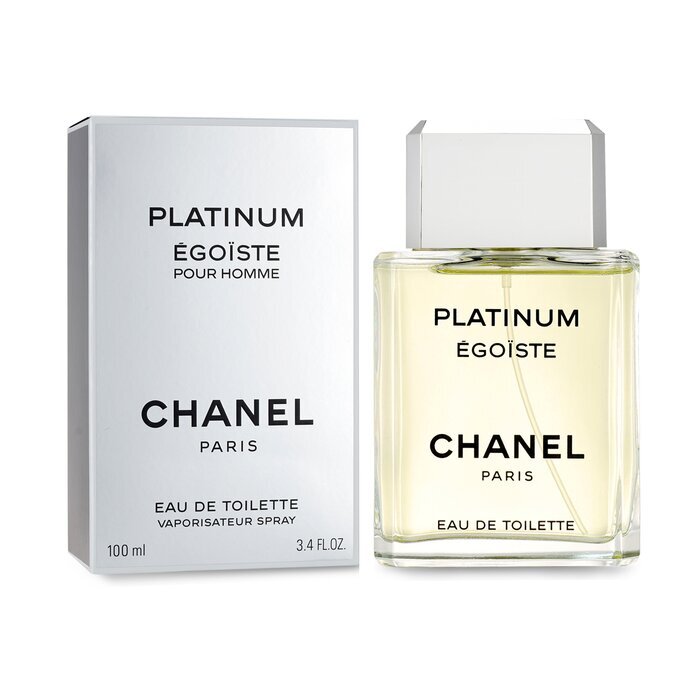 Chanel Egoiste Platinum Eau De Toilette Spray 100ml/3.4oz