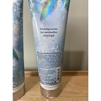 Victoria's Secret Limited Edition Sparkling Coconut Body Lotion x2 8oz