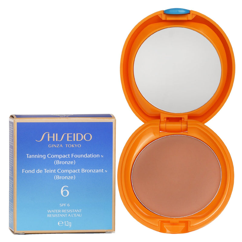 Shiseido Tanning Compact Foundation N SPF6 - Bronze  12g/0.4oz