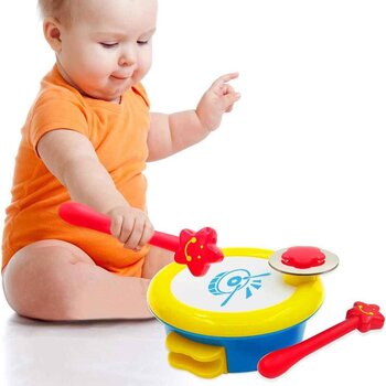 Isee ISEE Baby Toys, Musical Toys for Toddlers, Educational Toys for 2 Year Old Girls, Toddler Toys for Girls Age 2, Kids Drum Set Baby Boy Toys Development, Take Along Tunes Kid Learning Toys.  Fixed Size