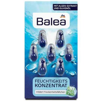 Balea Balea Olive green algae seaweed moisturizing anti-wrinkle essence capsules 7 capsules (parallel import)  Fixed Size