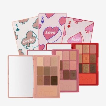 I'M MEME I'M Hidden Card Palette *3 palettes are available?#eyeshadow/blush/party look 1pc?10 colours in 1  002 Love Card -