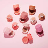 KAJA Beauty CHEEKY STAMP *5 shades are available #bouncy liquid cushion blush  01 Coy (Dusty R