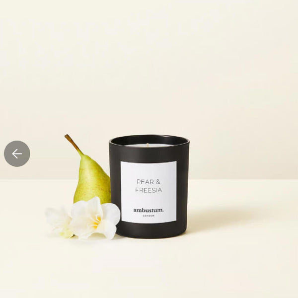 Ambustum Ambustum Pear & Freesia Scented Candle  Fixed Size