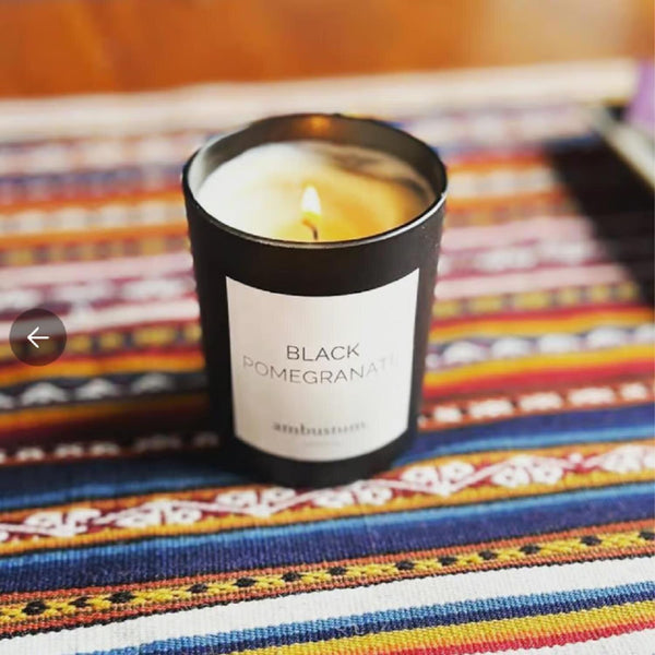 Ambustum Ambustum Black Pomegranate Scented Candle  Fixed Size