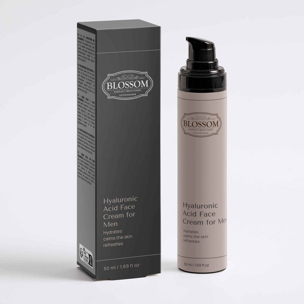 Blossom Blossom Hyaluronic Acid Face Cream for Men, Designed from the UK  Fixed Size