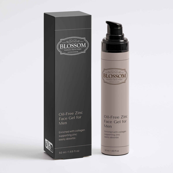 Blossom Blossom Oil-Free Zinc Face Gel for Men, Designed from the UK  Fixed Size
