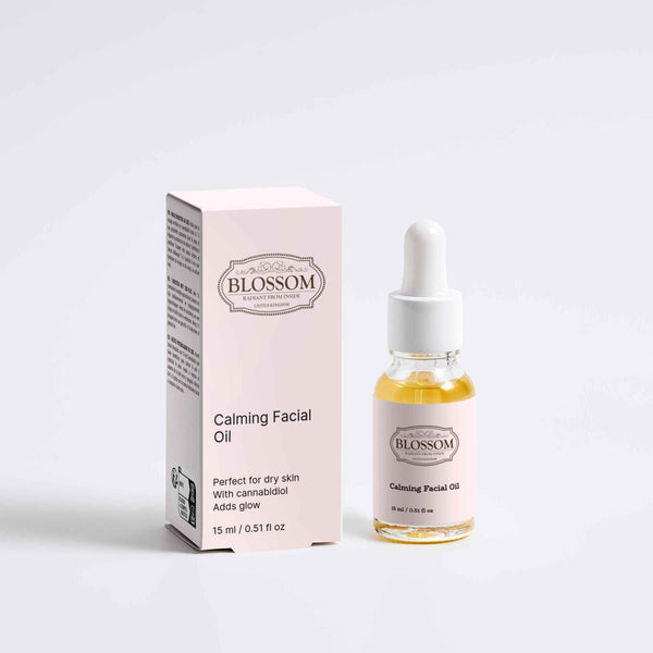 Blossom Blossom Calming Facial Oil 15ml, Designed from the UK  Fixed Size