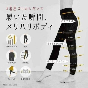 SHAPEDAYS Japan No.1 Slimming Butt Lifting Pants  L