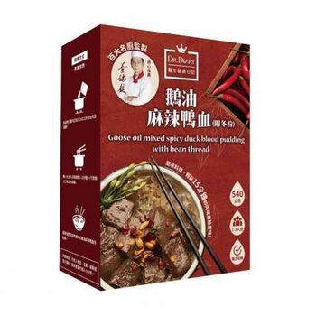 Dr. Diary Dr. Diary - Goose oil mixed spricy duck blood pudding with bean thread 540g  Fixed Size