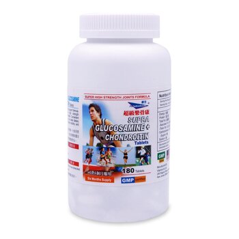 FUTUBIOFOODS Supra Glucosamine and Chondroitin  180 tablets
