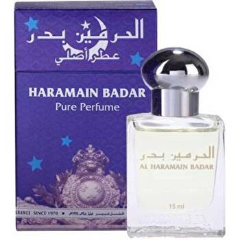 Al-Haramain Al Haramain Badar Attar Perfume Oil - Rose, Honey, Water Lily, Lime, Musk 15ml