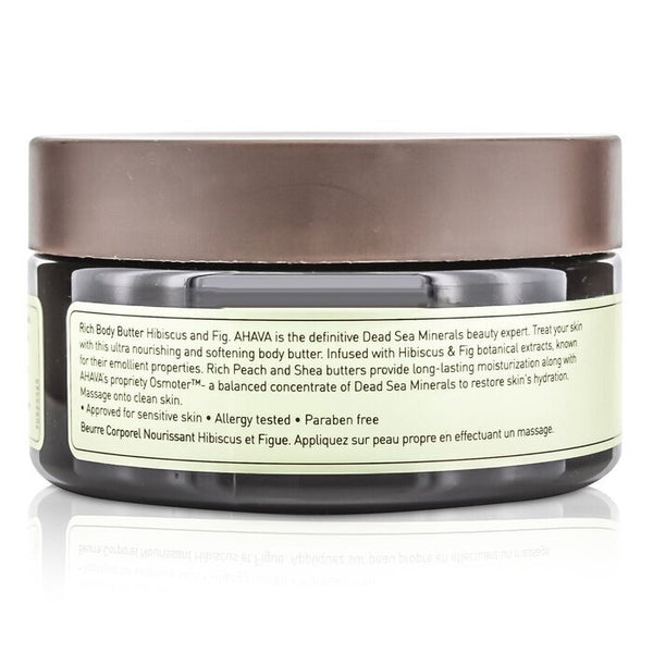 Ahava Mineral Botanic Velvet Body Butter - Hibiscus & Fig 235g/8oz