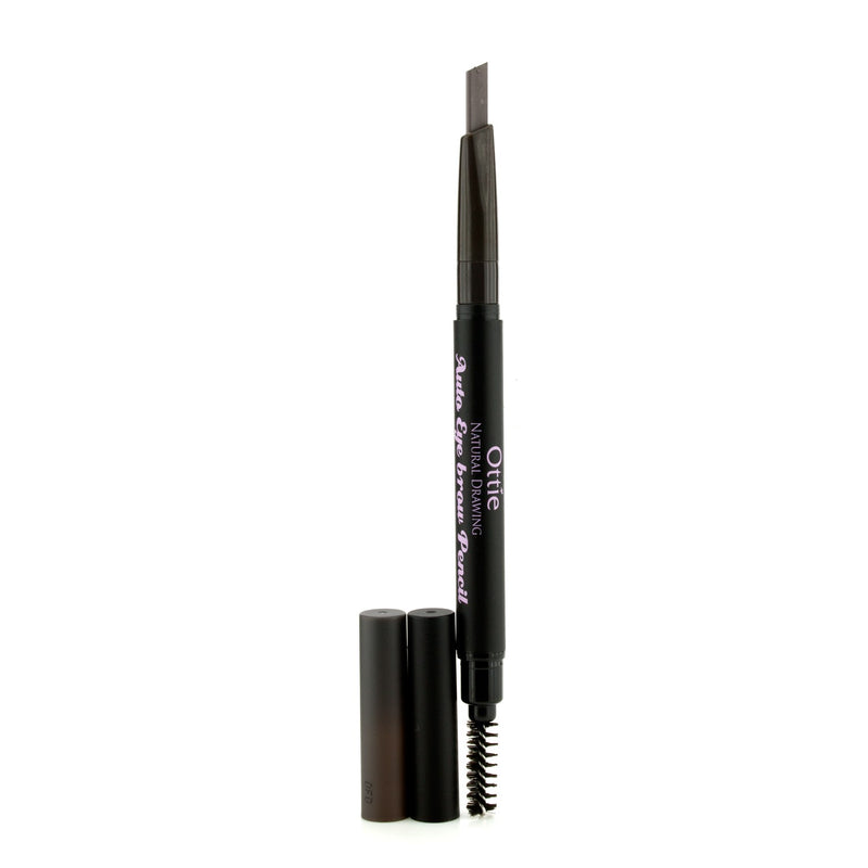 Ottie Natural Drawing Auto Eye Brow Pencil - #02 Dark Brown  0.2g/0.01oz