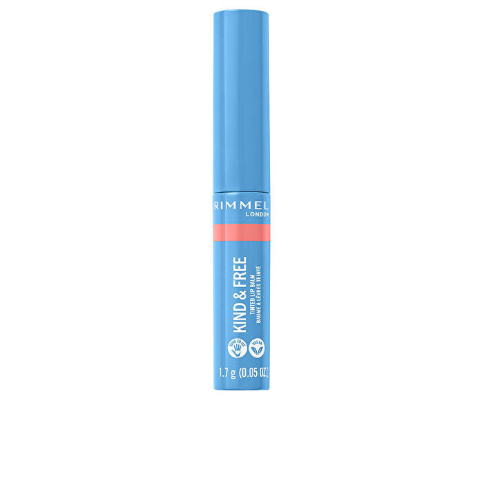 Rimmel London Kind & Free Tinted Lip Balm #004-hibiscus Blaze 1.7g