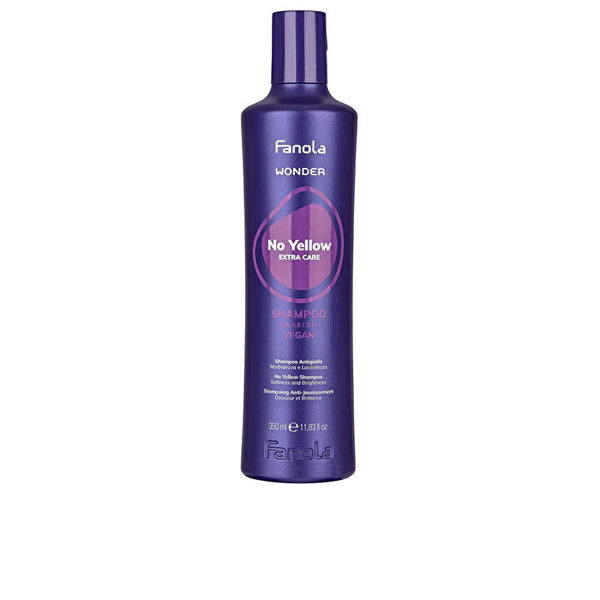 Fanola Wonder No Yellow Extra Care Shampoo - Vegan 350ml