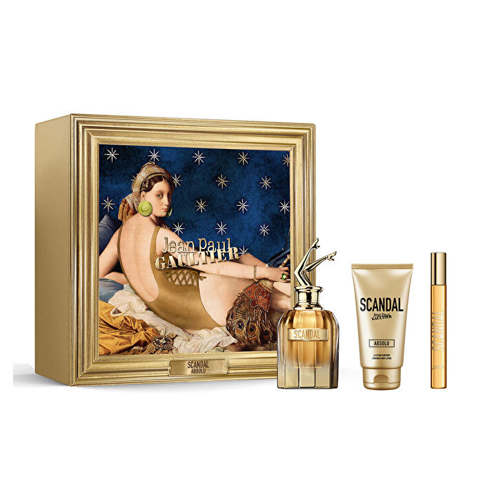 Jean Paul Gaultier Scandal Absolu For Her Case 3 Pcs