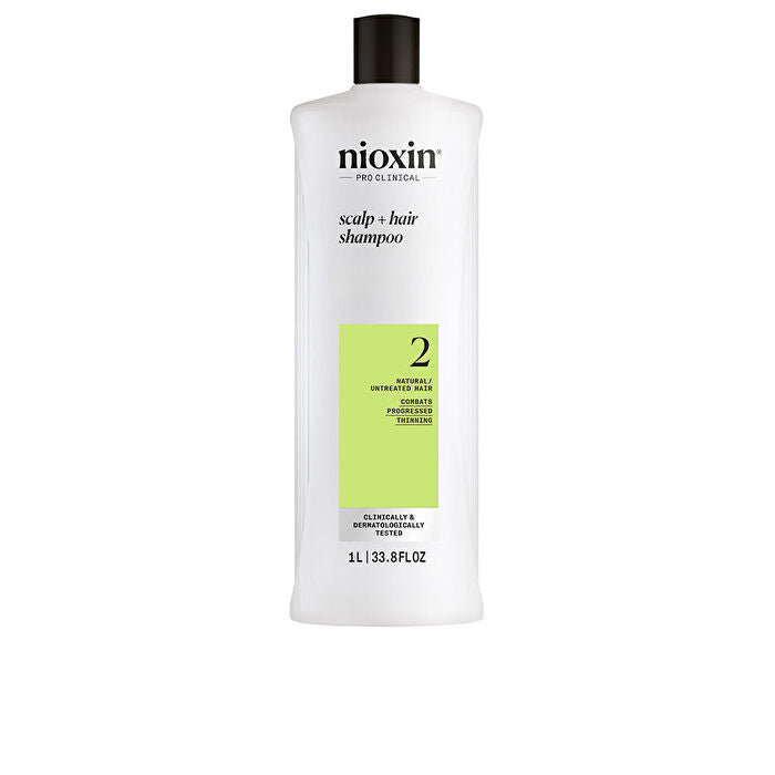 Nioxin System 2 - Shampoo - Natural Hair With Advanced Weakening 1000ml