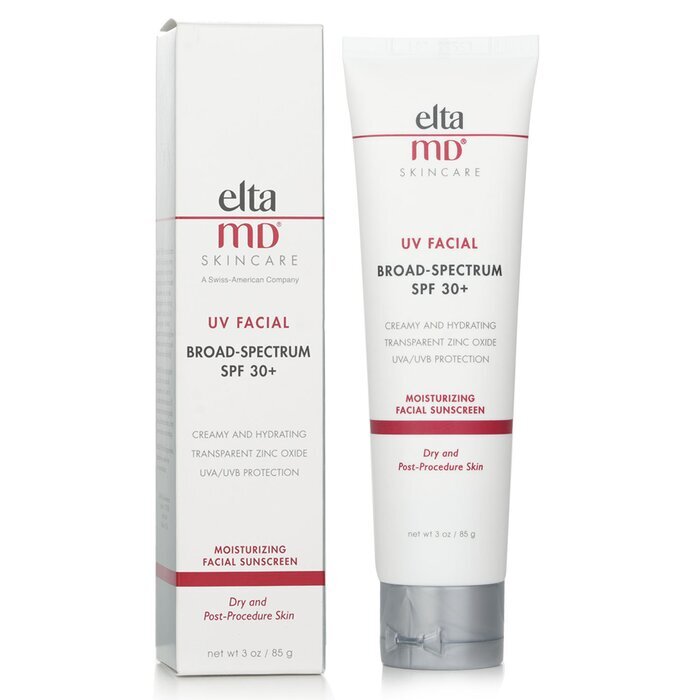 EltaMD UV Facial Moisturizing Facial Sunscreen SPF 30 - For Dry & Post Procedure Skin 85g/3oz