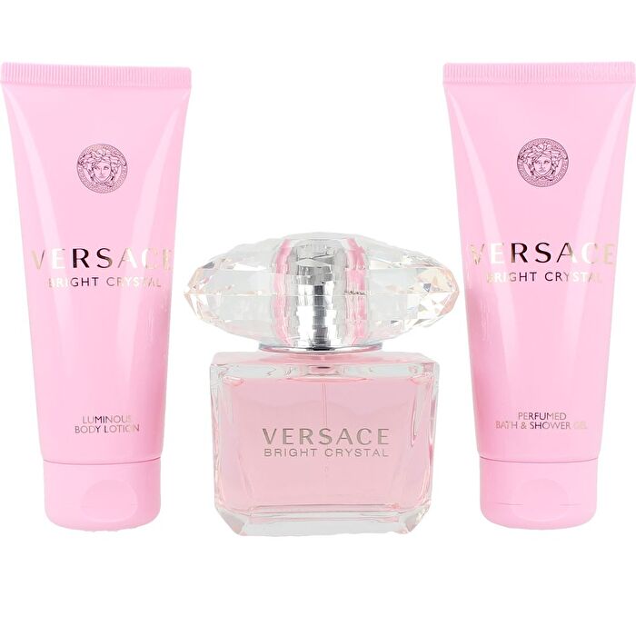 Versace Bright Crystal Case 4 Pcs