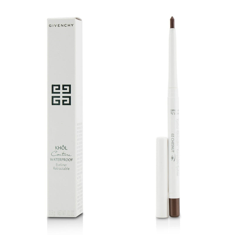 Givenchy Khol Couture Waterproof Retractable Eyeliner - # 02 Chestnut  0.3g/0.01oz