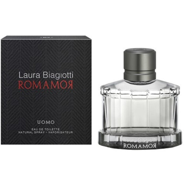 Laura Biagiotti Romamor Uomo Man Eau De Toilette TESTER 125ml