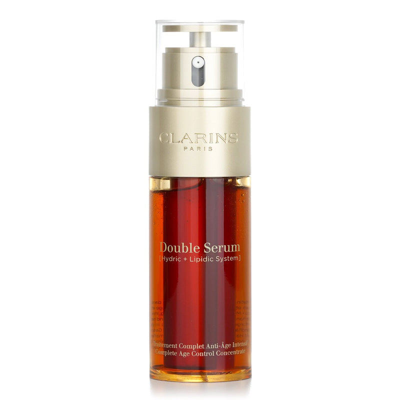 Clarins Double Serum (Hydric + Lipidic System) Complete Age Control Concentrate  50ml/1.6oz