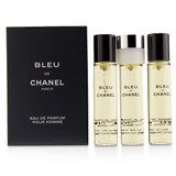 Chanel Bleu De Chanel Eau De Parfum Twist & Spray Refill 3x20ml