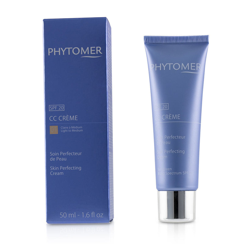 Phytomer CC Creme Skin Perfecting Cream SPF 20 #Light to Medium  50ml/1.6oz