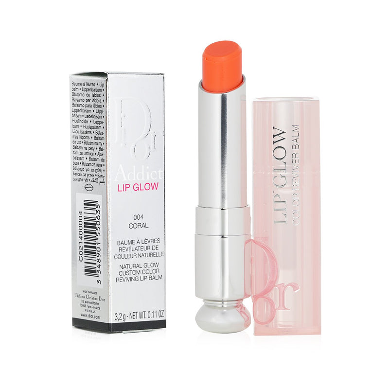 Christian Dior Dior Addict Lip Glow Reviving Lip Balm - #004 Coral  3.2g/0.11oz