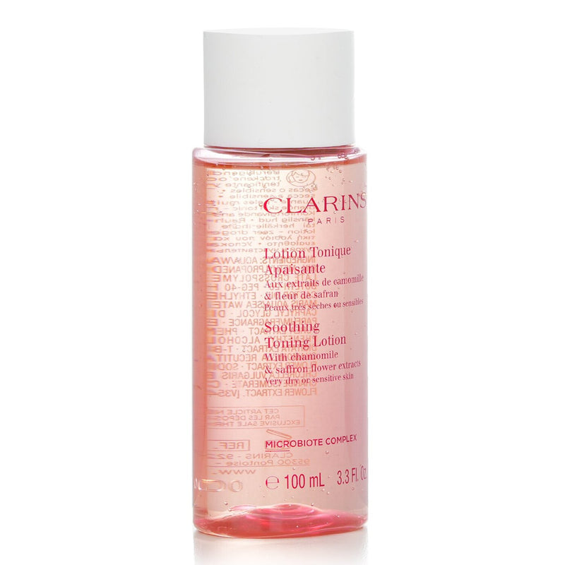 Clarins Soothing Toning Lotion with Chamomile & Saffron Flower Extracts - Very Dry or Sensitive Skin  100ml/3.3oz